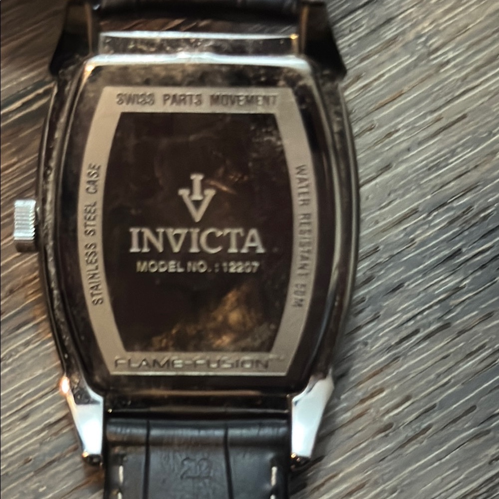 Invicta Black and Silver Watch - Picture 6 of 16